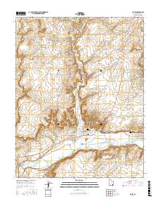 Bluff 2017 topographic map thumbnail