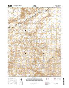 Bonanza 2017 topographic map thumbnail