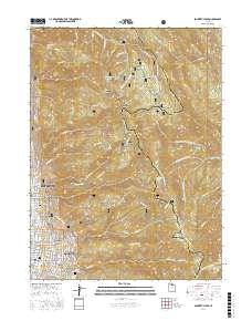 Bountiful Peak 2017 topographic map thumbnail