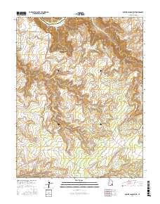 Bowdie Canyon East 2017 topographic map thumbnail