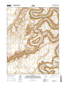 Bowknot Bend 2017 topographic map thumbnail