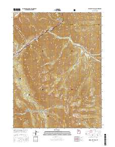 Bridal Veil Falls 2017 topographic map thumbnail