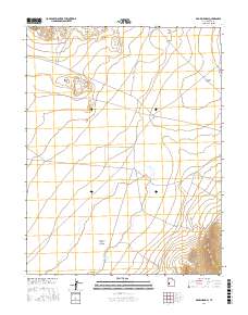 Brown Knoll 2017 topographic map thumbnail