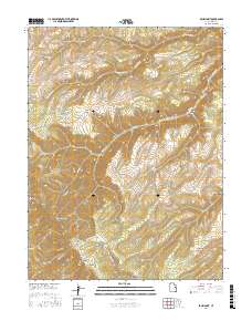 Bruin Point 2017 topographic map thumbnail