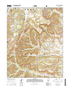 Bryce Point 2017 topographic map thumbnail