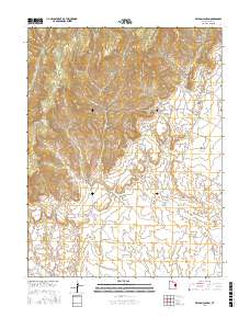 Bryson Canyon 2017 topographic map thumbnail
