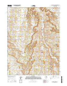 Buck Camp Canyon 2017 topographic map thumbnail