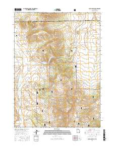 Buck Hollow 2017 topographic map thumbnail