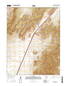 Buckhorn Flat 2017 topographic map thumbnail