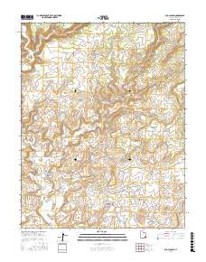 Bug Canyon 2017 topographic map thumbnail