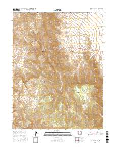 Bullgrass Knoll 2017 topographic map thumbnail