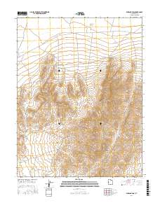 Burbank Pass 2017 topographic map thumbnail