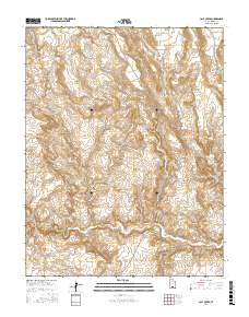 Calf Creek 2017 topographic map thumbnail