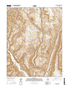 Calico Peak 2017 topographic map thumbnail