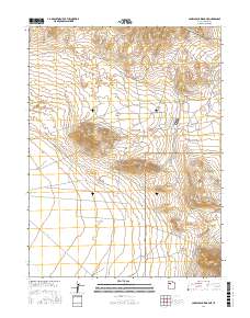 Camels Back Ridge NE 2017 topographic map thumbnail