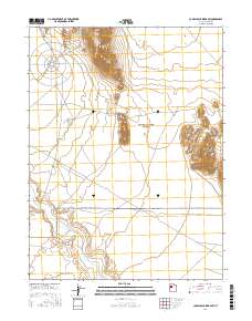 Camels Back Ridge SW 2017 topographic map thumbnail