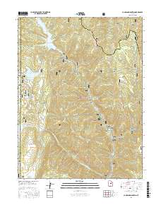Candland Mountain 2017 topographic map thumbnail