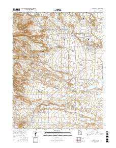 Castle Dale 2017 topographic map thumbnail