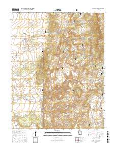 Casto Canyon 2017 topographic map thumbnail