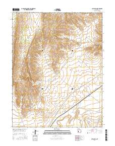 Cat Canyon 2017 topographic map thumbnail