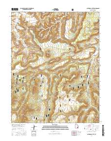 Cathedral Butte 2017 topographic map thumbnail
