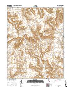 Cave Flat 2017 topographic map thumbnail