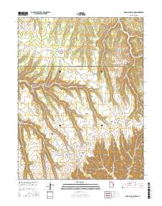 Cedar Camp Canyon 2017 topographic map thumbnail