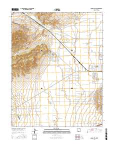 Cedar City NW 2017 topographic map thumbnail
