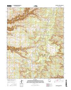 Cedar Mesa North 2017 topographic map thumbnail