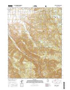 Center Creek 2017 topographic map thumbnail