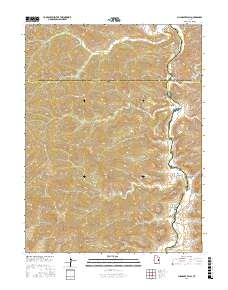 Chandler Falls 2017 topographic map thumbnail