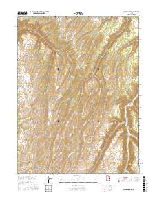 Chicken Fork 2017 topographic map thumbnail