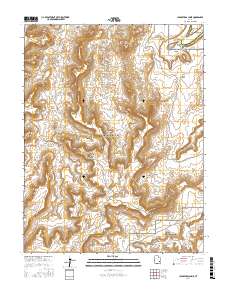 Cleopatras Chair 2017 topographic map thumbnail