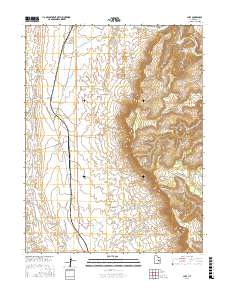 Cliff 2017 topographic map thumbnail