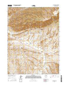 Cliff Ridge 2017 topographic map thumbnail