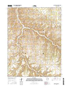 Cooper Canyon 2017 topographic map thumbnail