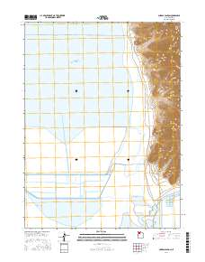 Corral Canyon 2017 topographic map thumbnail