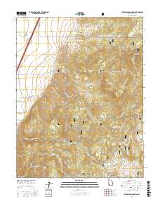 Cottonwood Mountain 2017 topographic map thumbnail