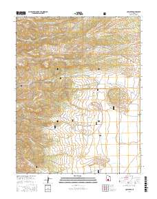Cow Creek 2017 topographic map thumbnail