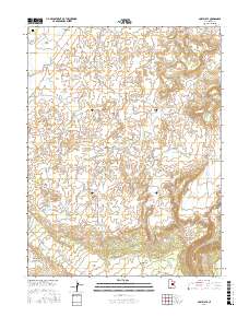 Cow Flats 2017 topographic map thumbnail