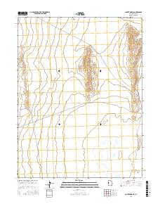 Coyote Knolls 2017 topographic map thumbnail