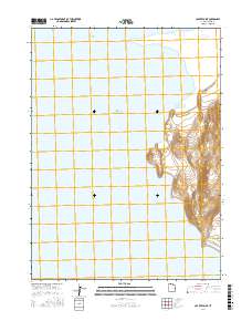 Coyote Point 2017 topographic map thumbnail