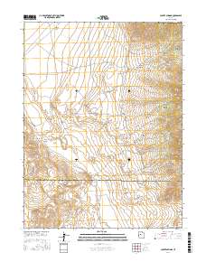 Coyote Springs 2017 topographic map thumbnail