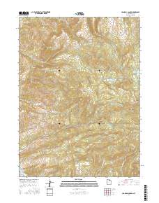 Crandall Canyon 2017 topographic map thumbnail