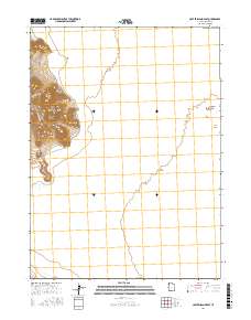 Crater Island East 2017 topographic map thumbnail