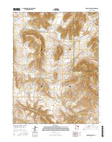 Crouse Reservoir 2017 topographic map thumbnail