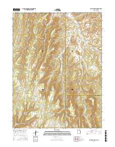 Davis Canyon 2017 topographic map thumbnail