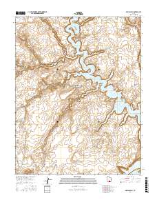 Davis Gulch 2017 topographic map thumbnail