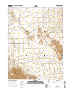 Davis Knolls 2017 topographic map thumbnail
