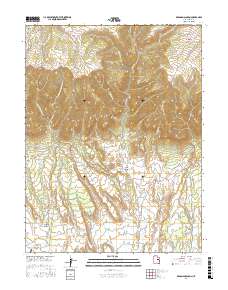 Deadman Canyon 2017 topographic map thumbnail